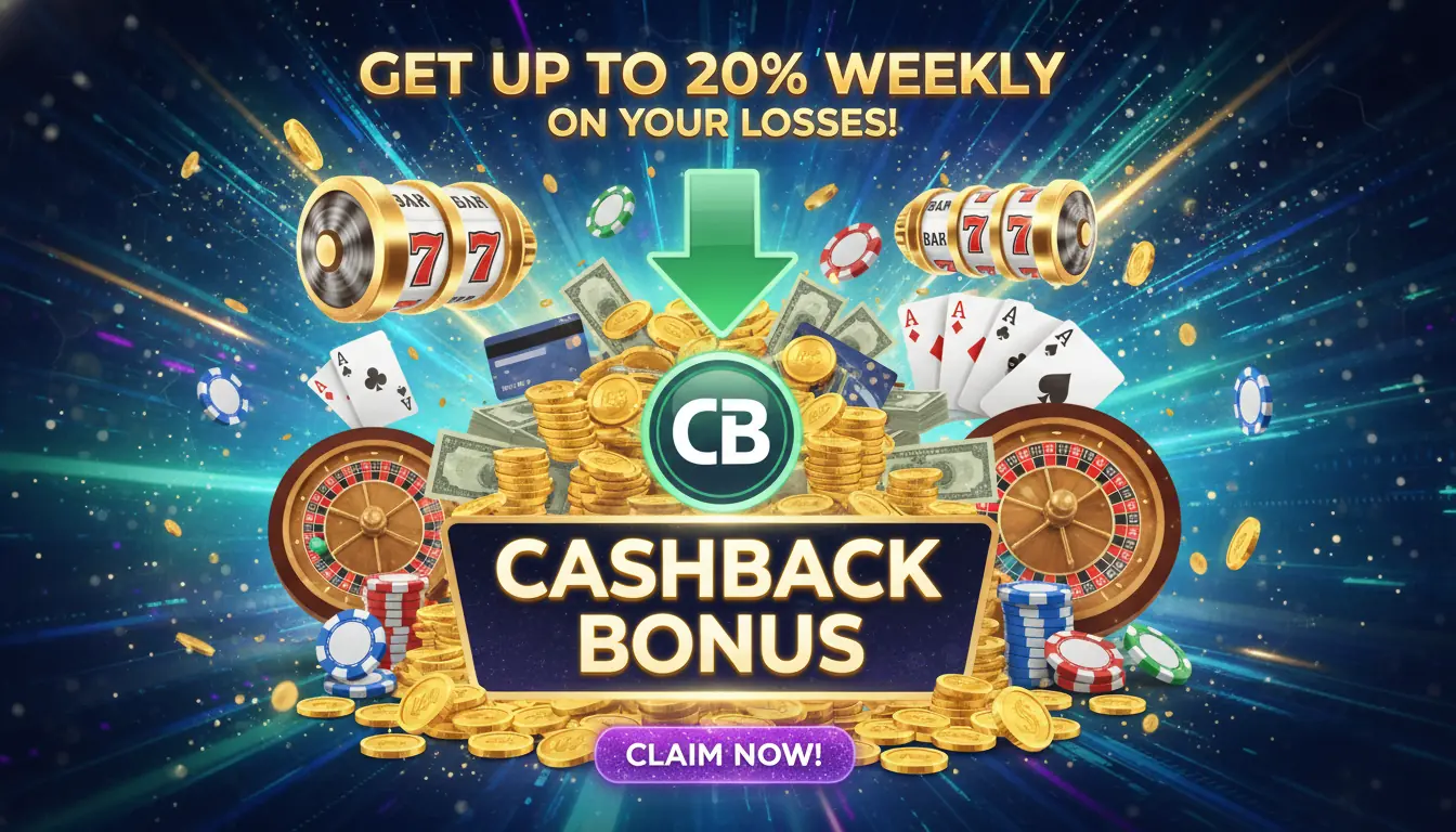 Cashback bonus Norgesspill casino